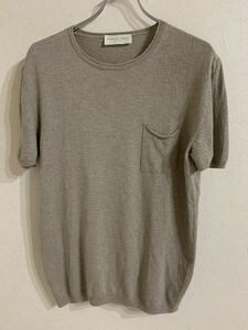 MICHELACCI DANILO メンズ　半袖Tシャツ リネン混　イタリア製Mサイズ