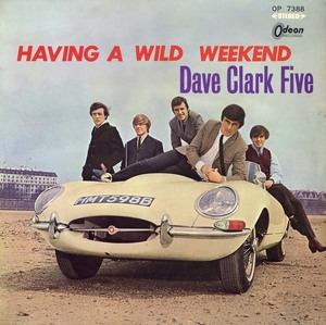 送料無料！DAVE CLARK FIVE／デイヴ・クラーク・ファイヴ_映画「5人の週末／Having a Wild Weekend」サウンド・トラック盤LP_赤盤