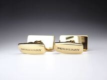 バーバリー　ゴールドプレート　Burberry×ナイト　カフス　カフリンクス_画像9