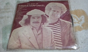 奇跡の一枚 昭和蔵出 LPレコード 韓国 HIT Records盤 The Best of Simon & Garfunkel/サイモン＆ガーファンクル ハングル文字の曲名