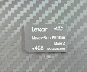 Lexar memory stick pro duo 4GB