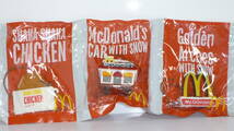 30304-10　Mc Donald's　ストラップ　シャカシャカチキン　CAR WITH SNOW　Golden Arches WITH SNOW　　マクドナルド_画像1