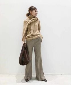 新品同様・タグあり★L'Appartement　MOON Flare Pants 38サイズ 42900円★グレンチェック　パンツ