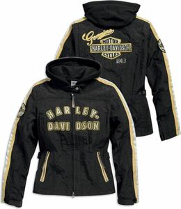 Harley Davidson 純正 レディース 中古品 3-in-1エアーウィング・ライディングジャケット 98088-15VW(M) 春秋冬