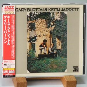 【美品】ゲイリー・バートン & キース・ジャレット　GARY BURTON & KEITH JARRETT