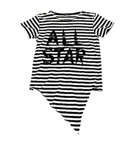 MILKBOY Milkboy ALLSTAR print border pattern stretch deformation cut and sewn 