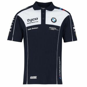 * бесплатная доставка *TYCO BMW Motorcycle Polo Shirt рубашка-поло короткий рукав S размер 