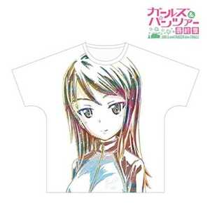 ガールズ&パンツァー最終章 ミカ Ani-Art フルグラフィックtシャツ arma bianca アニメ tシャツ Msize