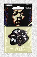 【新品】Jim Dunlop(ジムダンロップ) / JIMI HENDRIX ’69 PSYCH SERIES（ジミヘンドリックス）0.60mm　JHPT15HV 6枚セット