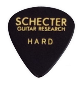 【新品】SCHECTER（シェクター） / SPT-HN10BK ナイロンピック　HARD 5枚セット