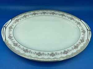 【used】Noritake　ノリタケ　★GLENWOOD　グレンウッド　★盛皿　オードブル皿　365×255mm