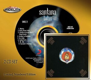 新品 即決 Audio Fidelity SACD サンタナ ロータスの伝説 Santana Lotus オーディオ・フィデリティ