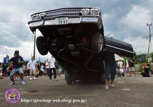ローライダー GIVEITUP ギブイットアップ ハイドロ デイトン dayton キャデラック インパラ IMPALA CAPRICE カプリス アメ車 LOWRIDER