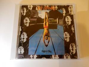 ●●日本語帯・解説あり、Def Leppard「High ‘N’ Dry」1981作品、2006盤、デフ・レパード