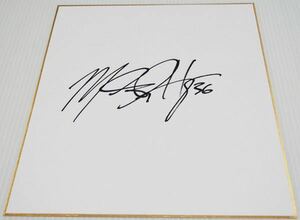 Art hand Auction ◆Hanshin Tigers ◆ Matt Haig ◆ Papel de color autografiado ◆ Envío 230 yenes ◆ Bonificación incluida ◆ Productos de Hanshin Tigers ◆, béisbol, Recuerdo, Bienes relacionados, firmar