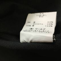 BOYCOTT ボイコット 重ね着風ポロシャツ メンズ 黒系 サイズ2 トップス 半袖 (管理番号M457)_画像4