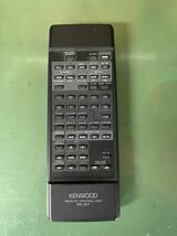 ★ 送料無料 KENWOOD ケンウッド オーディオリモコン RC-E7 赤外線確認済み ★_画像1