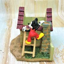 レア★ミッキーの鉛筆立て 小物入れ クリップ入れ ミッキーマウス Micky Mouse フィギュア★ディズニー Disney TDL 陶器製_画像4