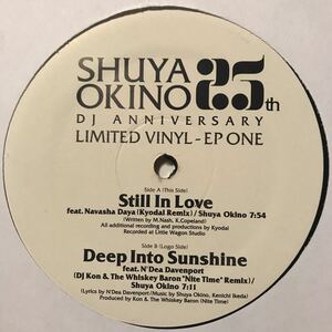 Shuya Okino / 25th Dj Anniversary Limited Vinyl EP 1, 2!! очень редкий 2 шт. комплект 