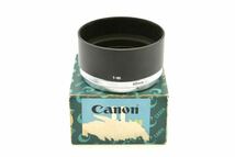 CanonキャノンT-60メタルレンズフード箱付き　純正_画像3