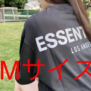 FOG LA限定 ESSENTIALS エッセンシャルズTシャツ リフレクティブfear of god Mサイズ 黒 ブラック かっこいい 流行りの画像1