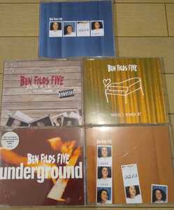 ★希少 BEN FOLDS FIVE 初期シングル 5枚セット CD kate underground where's summer B? battle 送料無料