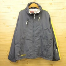 秋葉原渡し BURTON バートン FORMULA スノボ ジャケット パウダーガード 保温 防水 レディース グレーx黄 Mサイズ_画像1