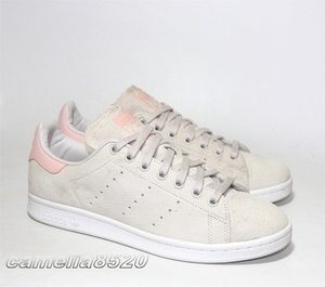  Adidas Stansmith sneakers BB5048 beige gray / pink suede US9.5 26.5cm India made used beautiful goods adidas Stan Smith