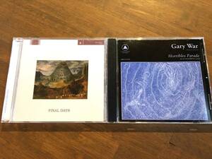 Sacred Bones 二枚セット Cult Of Youth『Final Days』Gary War『Horribles Parade』(CD×2) 
