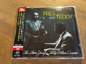 Lester Young Teddy Wilson Quartet『Pres And Teddy』(CD)