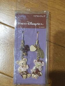 ディズニーリゾート　ディズニー　ダッフィ　シェリーメイ　ペアストラップ