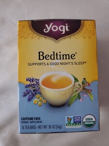 ヨギティー YOGI ベッドタイム