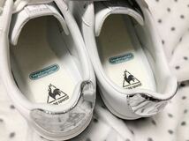 le coq sportif ルコック スポルティフ テルナ バウンド コート WHITE/SILVER ql1njc12ws 24.５cm_画像6