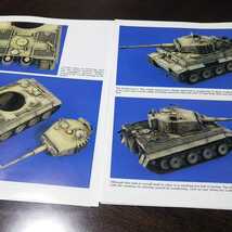 裁断済 バーリンデン military vehicles vol.1 特集 タイガー1型、t-72、パンサー、KV-1 タミヤ 1/35 裁断済 ジャンク_画像2