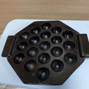 たこ焼き器 cookace 鋳鉄 20 南部鉄器