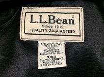 L.L.BEAN × Sterlingwear オーセンティック ウール ジャケット ジップアップ NAVY アメリカ製_画像4