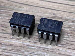 [2 piece set ] new goods OP42AZ / 883 OPAMP