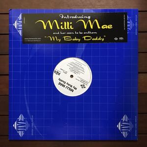 ●【r&b hip hop】Milli Mae / My Baby Daddy［12inch］promo オリジナル盤《1-8 9595》