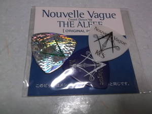 (　アルフィー　1998 Nouvel Vague　【　ギターピック 3枚セット　♪未開封新品　】 THE ALFEE 桜井賢 坂崎幸之助 高見沢俊彦　