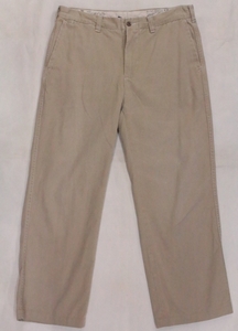USED б/у одежда RalphLauren Ralph Lauren брюки из твила W31L30 рабочие брюки Old 