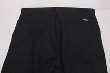 美品 USED古着 Dickies638 ワークパンツ Ｗ36L32 ディッキーズ ブラック黒 オールド アメカジ ストリート スケート_画像4