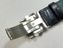 L0H7013J9 SEIKO プレザージュ 20mm 純正革ベルトバックル付 クロコダイル ブラック SARW051/6R27-00P0用 ネコポス送料無料_画像5