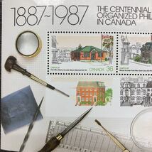 CANADA CAPEX'87 カナダ ケーペックス87 記念切手_画像9