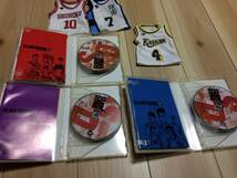 スラムダンク　SLAM　DUNK DVDコレクション Vol.1.2.3　ユニフォーム付き 　初回生産限定　全巻_画像2