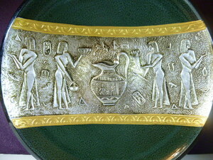 ¶ Ancient Egyptian Cromney Decorate Dish Picture Tray¶