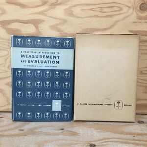 Y3FL1-210329レア［A PRACTICAL INTRODUCTION TO MEASUREMENT AND EVALUATION H.H.REMMERS］測定と評価の実践的な紹介 英語