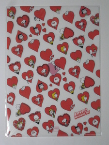  Snoopy Mu jiam( SNOOPY MUSEUM TOKYO ) clear file A4 R4 Heart free shipping PEANUTS Snoopy Charlie Brown Heart 