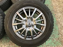 ウェッズ ジョーカー 175/70R14 4H100 5.5J +50 ダンロップ フィット ヴィッツ アクア スタッドレス タイヤホイールセット_画像2