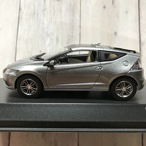 HONDA CR-Z ダイキャスト 1/43 SCALE DIE-CAST MODEL ストームシルバーメタリック Storm Silver Metallic 精密スケール 見本 ケース 純正品