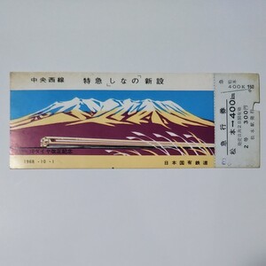 国鉄切符